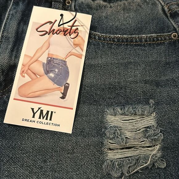 YMI Dream Authentic Denim Shorts Dream Collection size 9/29 NWT - Picture 3 of 6